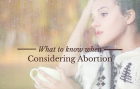 Considering Abortion