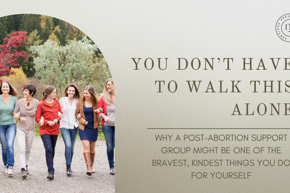 You don't have to Walk this Alone