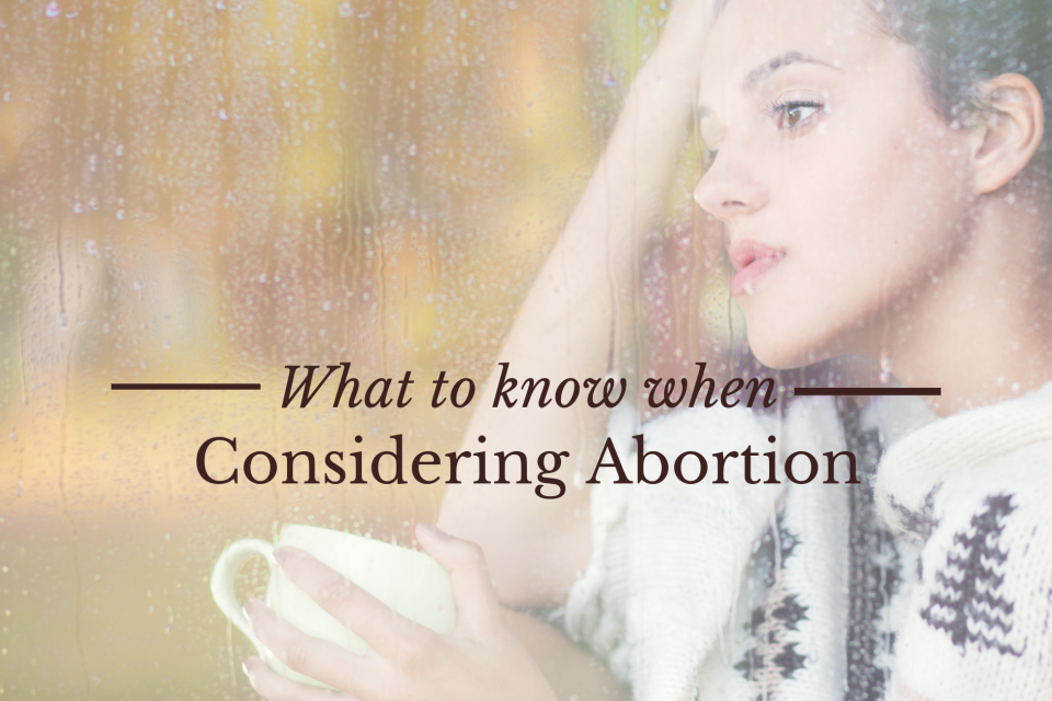 Considering Abortion